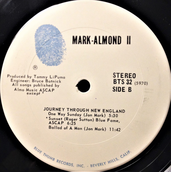 Mark-Almond - Mark-Almond II (LP, Album, Pit) (Very Good Plus (VG+)) - Image 4