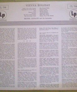 Alternative view of Michel Legrand Et Son Orchestre - Vienna Holiday (LP, Album, Mono) (Good Plus (G+))