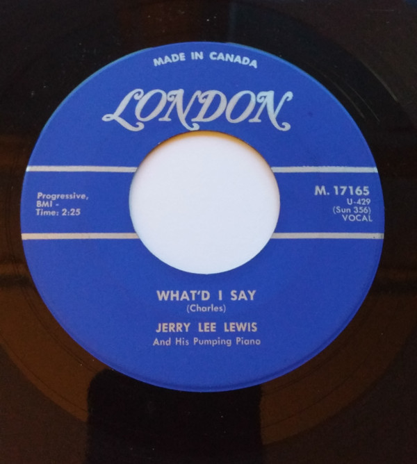 Jerry Lee Lewis - What'd I Say (7", Single) (Near Mint (NM or M-))