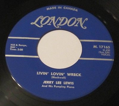 Jerry Lee Lewis - What'd I Say (7", Single) (Near Mint (NM or M-)) - Image 2