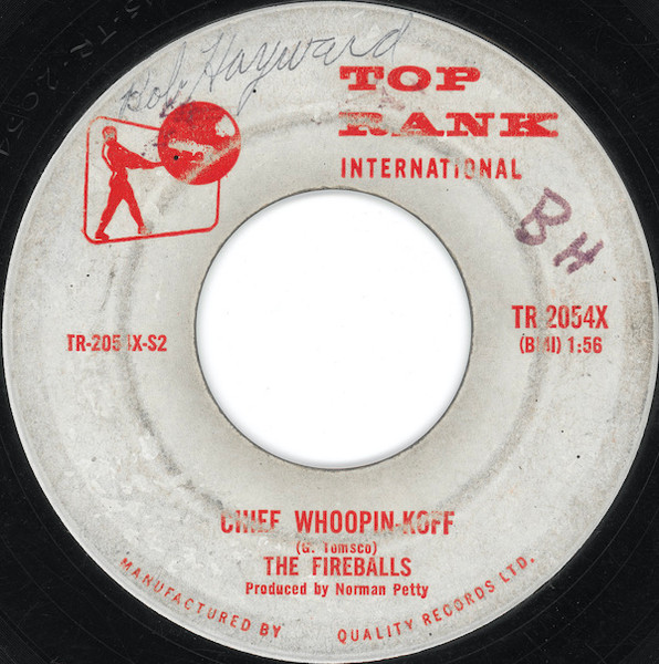 The Fireballs - Vaquero (Cowboy) (7") (Very Good Plus (VG+)) - Image 2