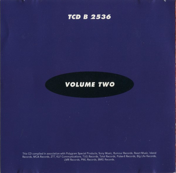 Various - The Greatest Hits Of 91 (Volume Two) (CD, Comp, DIS) (Near Mint (NM or M-)) - Image 2