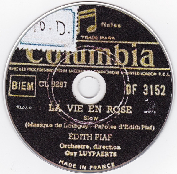 Edith Piaf - Passion Piaf - 25 Chansons Immortelles (CD, Comp, RM) (Near Mint (NM or M-)) - Image 3