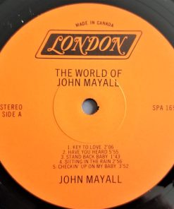 Alternative view of John Mayall - The World Of John Mayall (LP, Comp) (Very Good (VG))