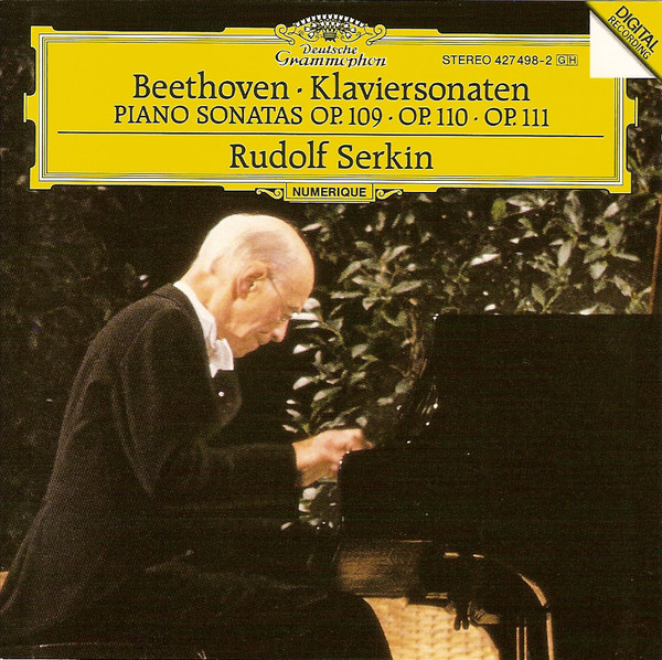 Beethoven*, Rudolf Serkin - Klaviersonaten = Piano Sonatas Op. 109 • Op. 110 • Op. 111 (CD, RE) (Near Mint (NM or M-))