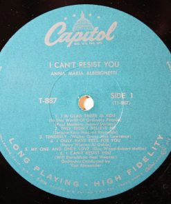 Anna Maria Alberghetti - I Can't Resist You (LP, Album, Mono) (Near Mint (NM or M-)) - Image 3