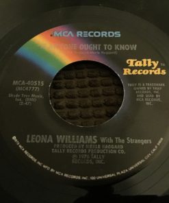 Leona Williams -  If Anyone Ought To Know  (7", Single) (Very Good Plus (VG+))