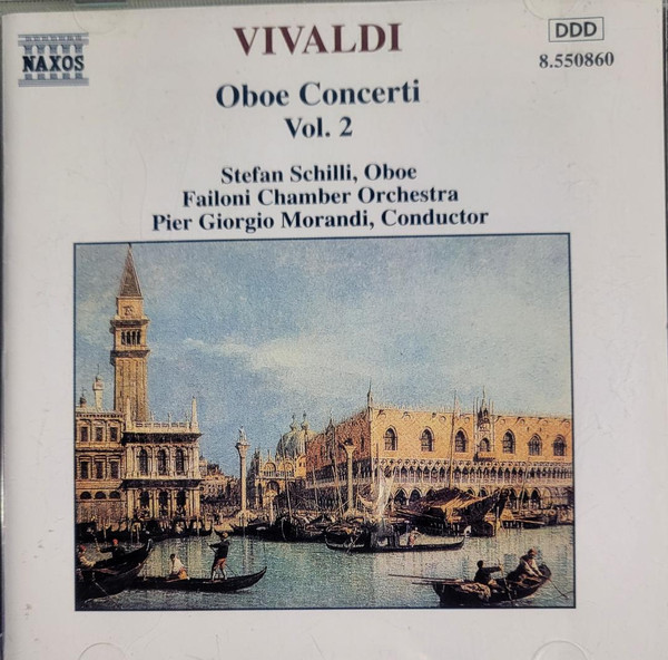 Antonio Vivaldi, Stefan Schilli, Failoni Chamber Orchestra, Budapest, Pier Giorgio Morandi - Vivaldi Oboe Concerti, Vol. 2 (CD) (Near Mint (NM or M-))