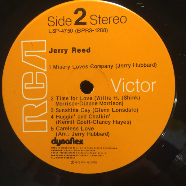 Jerry Reed - Jerry Reed (LP, Album) (Mint (M)) - Image 4