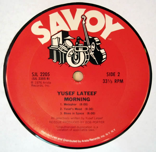 Yusef Lateef - Morning (2xLP, Comp, RE, Gat) (Very Good Plus (VG+)) - Image 4