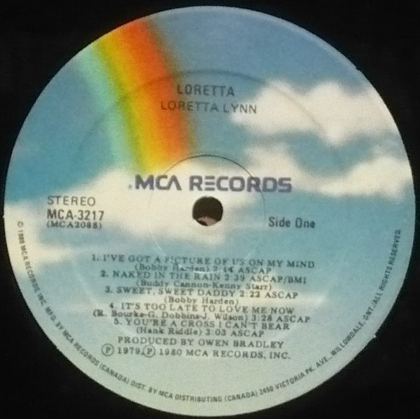 Loretta Lynn - Loretta (LP, Album) (Mint (M)) - Image 2