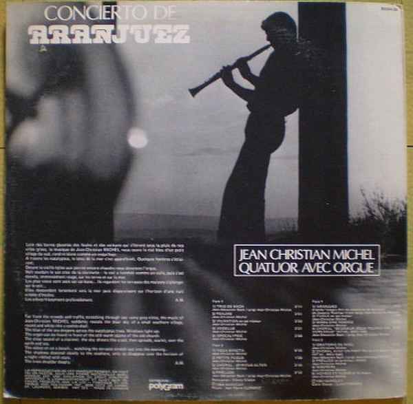 Jean-Christian Michel - Quatuor Avec Orgue , Percussion : Kenny Clarke - Musique Sacrée / Concierto De Aranjuez (2xLP, Album, Comp) (Very Good Plus (VG+)) - Image 2