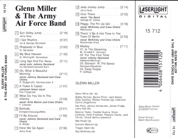 Glenn Miller And The Army Air Force Band - Glenn Miller And The Army Air Force Band (CD, Comp) (Near Mint (NM or M-)) - Image 2
