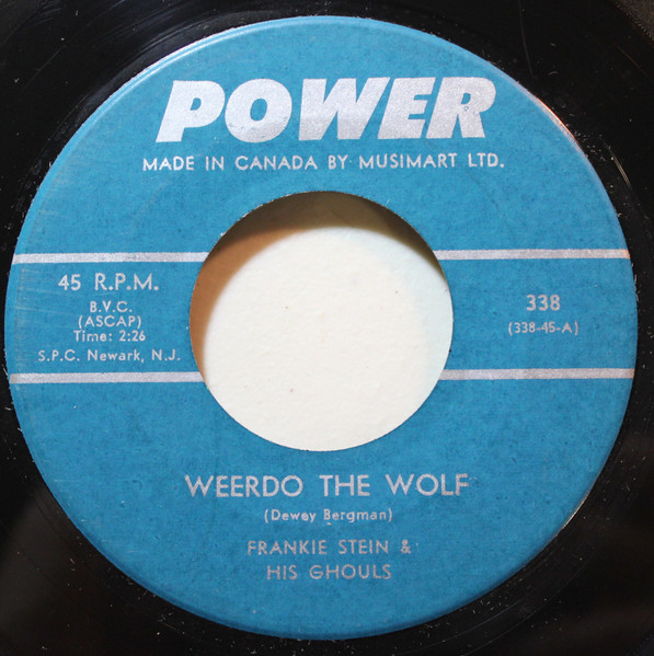 Frankie Stein And His Ghouls - Weerdo The Wolf (7") (Very Good Plus (VG+))