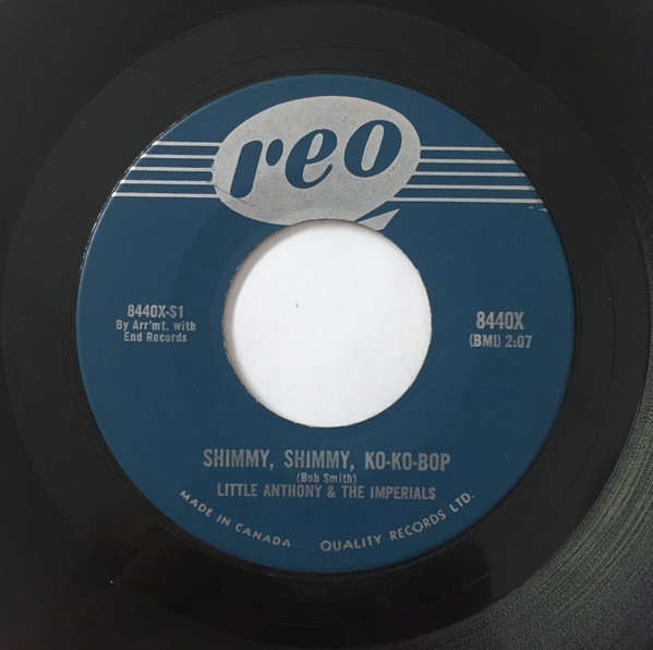 Little Anthony & The Imperials - Shimmy, Shimmy, Ko-Ko-Bop (7", Single) (Near Mint (NM or M-))