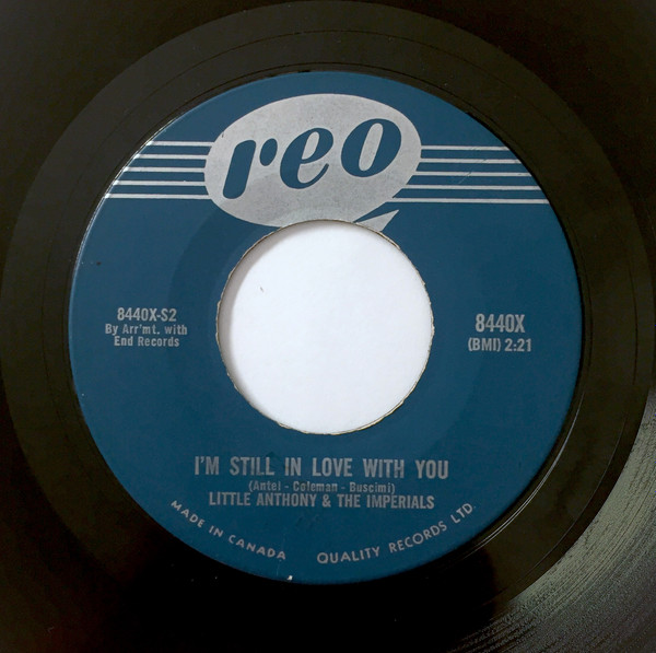 Little Anthony & The Imperials - Shimmy, Shimmy, Ko-Ko-Bop (7", Single) (Near Mint (NM or M-)) - Image 2