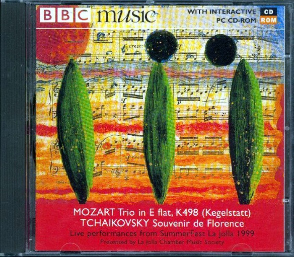 Wolfgang Amadeus Mozart, Pyotr Ilyich Tchaikovsky - Trio In E Flat, K498 (Kegelstatt) / Souvenir De Florence (CD, Enh) (Near Mint (NM or M-))