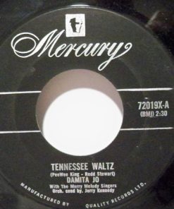 Damita Jo - Tennessee Waltz / The Window Up Above (7", Single) (Near Mint (NM or M-))
