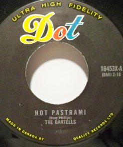 The Dartells - Hot Pastrami / Dartell Stomp (7", Single) (Near Mint (NM or M-))