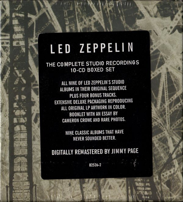 Led Zeppelin - The Complete Studio Recordings (CD, Album, RE, RM + CD, Album, RE, RM + CD, Album,) (Very Good Plus (VG+)) - Image 3