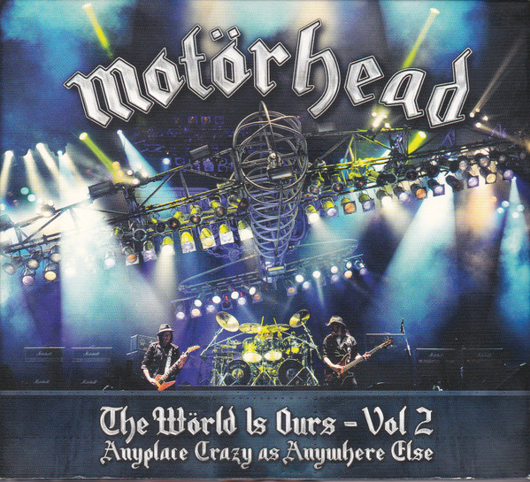 Motörhead - The Wörld Is Ours - Vol 2 (Anyplace Crazy As Anywhere Else) (2xCD, Album + DVD-V, NTSC + Blu-ray + Dig) (Near Mint (NM or M-))
