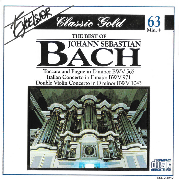 Johann Sebastian Bach - The Best Of Bach (CD, Comp) (Near Mint (NM or M-))