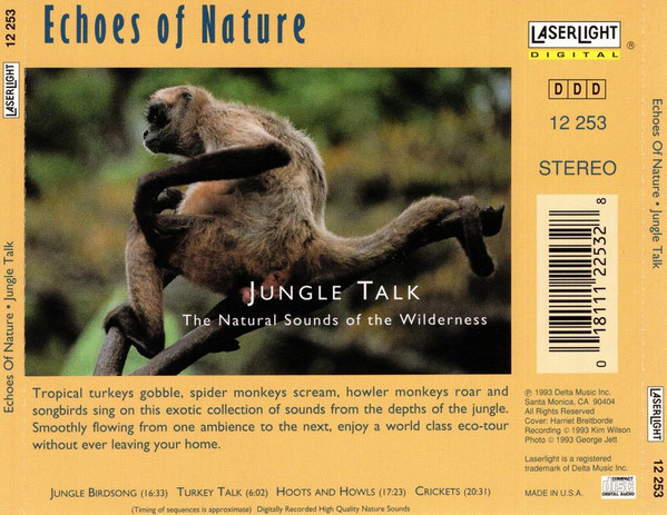 No Artist - Jungle Talk (The Natural Sounds Of The Wilderness) (CD) (Near Mint (NM or M-)) - Image 2