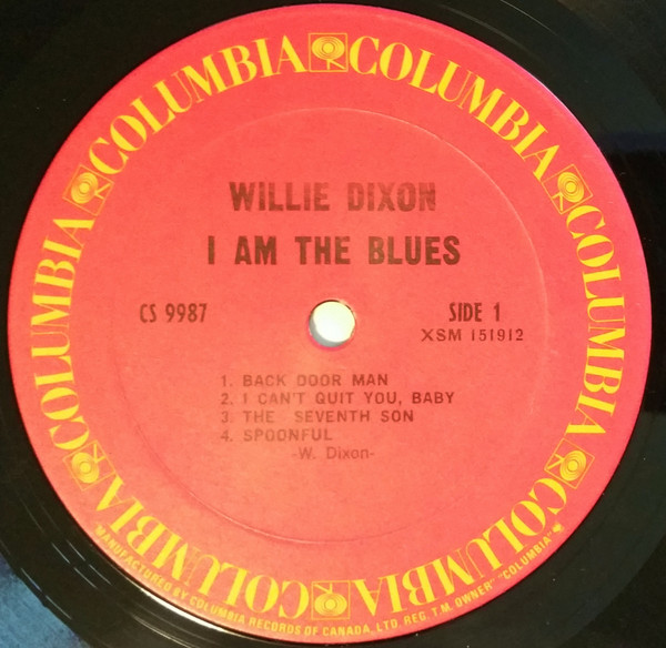 Willie Dixon - I Am The Blues (LP, Album) (Very Good Plus (VG+)) - Image 3