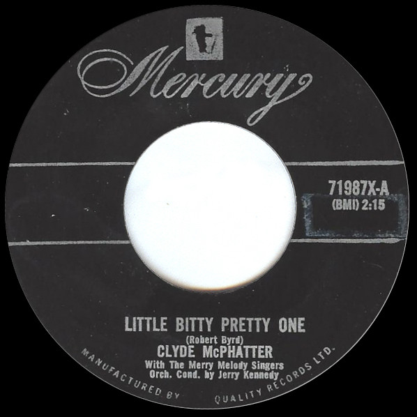 Clyde McPhatter - Little Bitty Pretty One / Next To Me (7") (Near Mint (NM or M-))