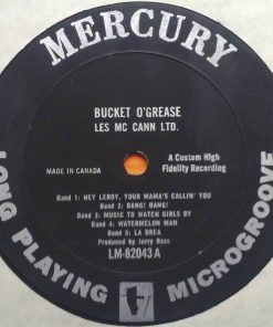 Les McCann Ltd. - Bucket O' Grease (LP, Mono) (Very Good Plus (VG+)) - Image 3