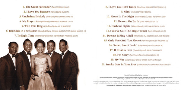 The Platters - Unchained Melodies (CD, Comp) (Near Mint (NM or M-)) - Image 4