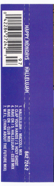 Happy Mondays - Hallelujah (CD, EP) (Near Mint (NM or M-)) - Image 3