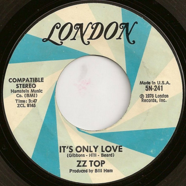 ZZ Top - It's Only Love (7", Single) (Near Mint (NM or M-))