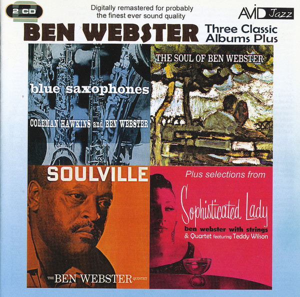 Ben Webster - Three Classic Albums Plus (2xCD, Comp, RM) (Near Mint (NM or M-))