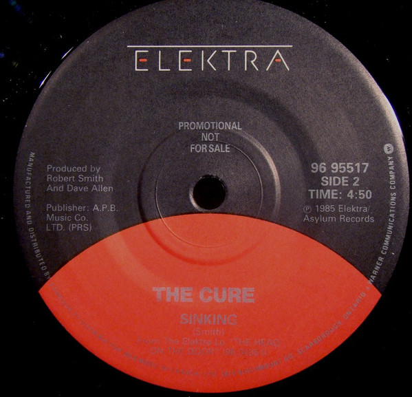 The Cure - Close To Me (7", Single, Promo) (Near Mint (NM or M-)) - Image 2