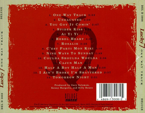 Lucky 7* - One Way Track (CD, Album) (Mint (M)) - Image 2