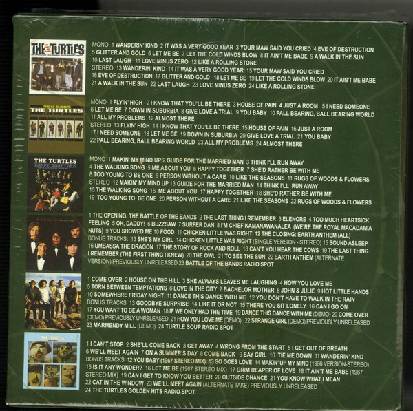 The Turtles - The Complete Original Album Collection (Box, Comp + 3xCD, Album, Mono, RE, RM + 3xCD, Albu) (Mint (M)) - Image 2