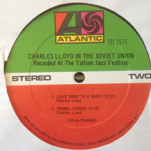 Charles Lloyd - In The Soviet Union: Recorded At The Tallinn Jazz Festival (LP, Album, Gat) (Near Mint (NM or M-)) - Image 5