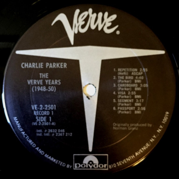 Charlie Parker - The Verve Years (1948-50) (2xLP, Comp, RE, Pit) (Very Good Plus (VG+)) - Image 5