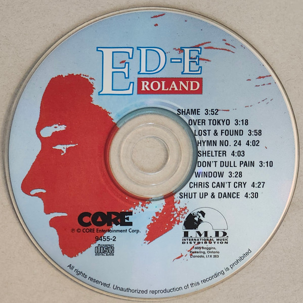 Ed Roland - Ed-E Roland (CD, Album, RE) (Mint (M)) - Image 3