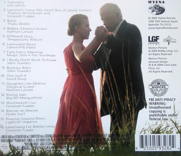 Various - A Love Song For Bobby Long - Original Motion Picture Soundtrack (CD, Album) (Mint (M)) - Image 2