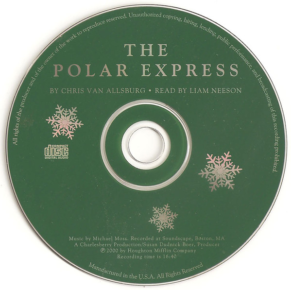 Chris Van Allsburg • Read By Liam Neeson - The Polar Express (CD) (Near Mint (NM or M-)) - Image 3