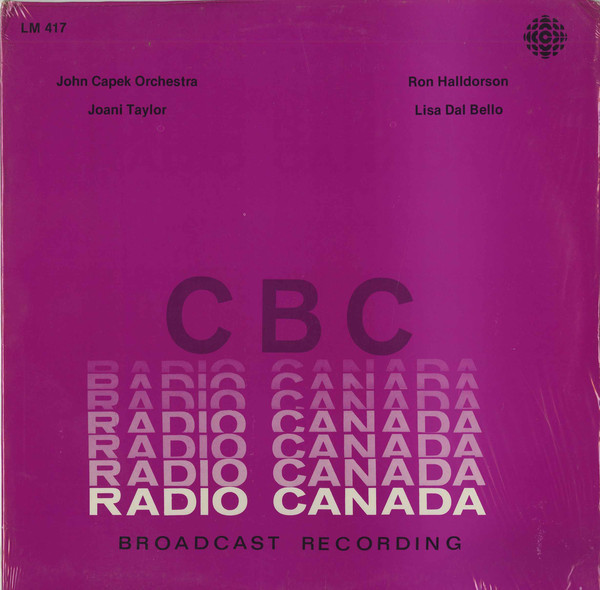 John Capek Orchestra / Joani Taylor / Ron Halldorson / Lisa Dal Bello - John Capek Orchestra / Joani Taylor / Ron Halldorson / Lisa Dal Bello (LP, Transcription) (Very Good Plus (VG+))