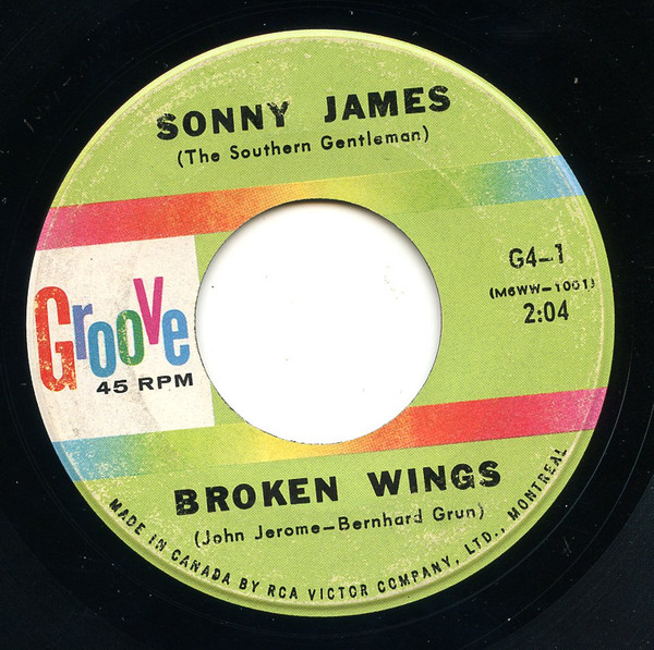 Sonny James - Young Love (7", Single) (Near Mint (NM or M-)) - Image 2