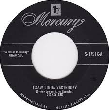Dickey Lee - I Saw Linda Yesterday / The Girl I Can't Forget (7", Single) (Near Mint (NM or M-)) - Image 3