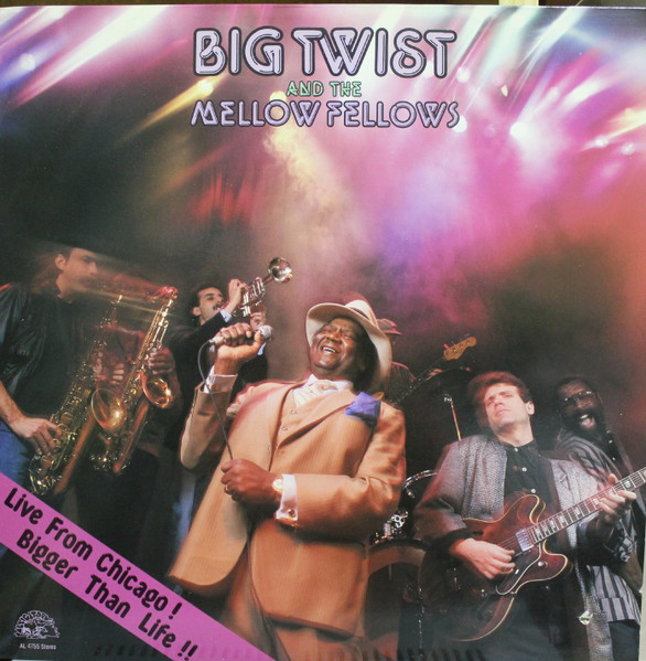 Big Twist And The Mellow Fellows - Live From Chicago! Bigger Than Life!! (LP) (Near Mint (NM or M-))