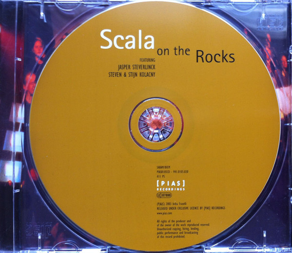Scala (8) Featuring Jasper Steverlinck - Steven & Stijn Kolacny - On The Rocks (CD) (Near Mint (NM or M-)) - Image 2