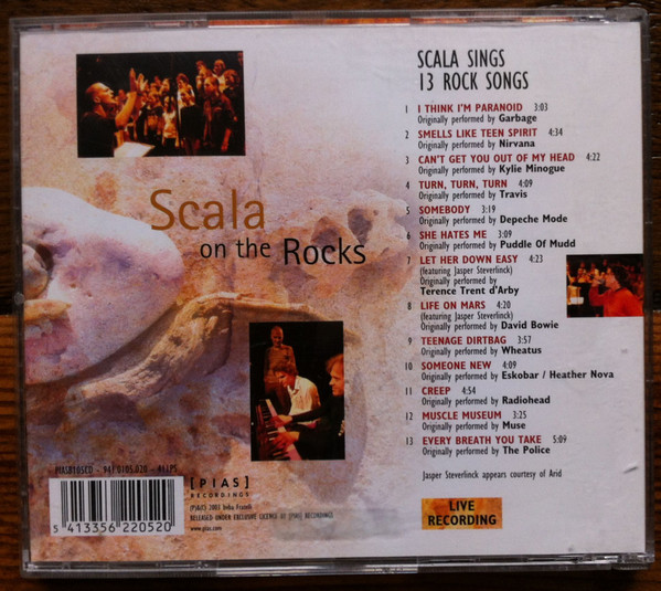 Scala (8) Featuring Jasper Steverlinck - Steven & Stijn Kolacny - On The Rocks (CD) (Near Mint (NM or M-)) - Image 3