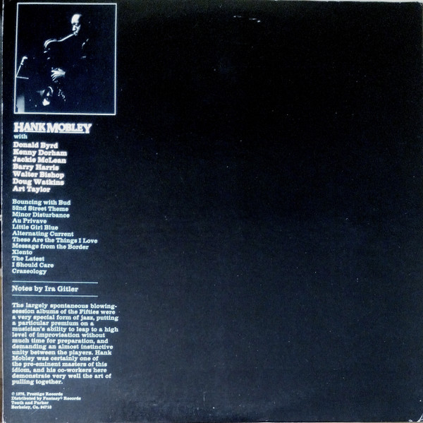 Hank Mobley - Messages (2xLP, Comp, RM, Gat) (Very Good Plus (VG+)) - Image 4