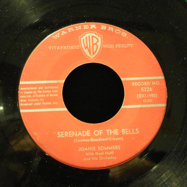 Joanie Sommers - The Piano Boy (7", Single) (Very Good Plus (VG+)) - Image 2